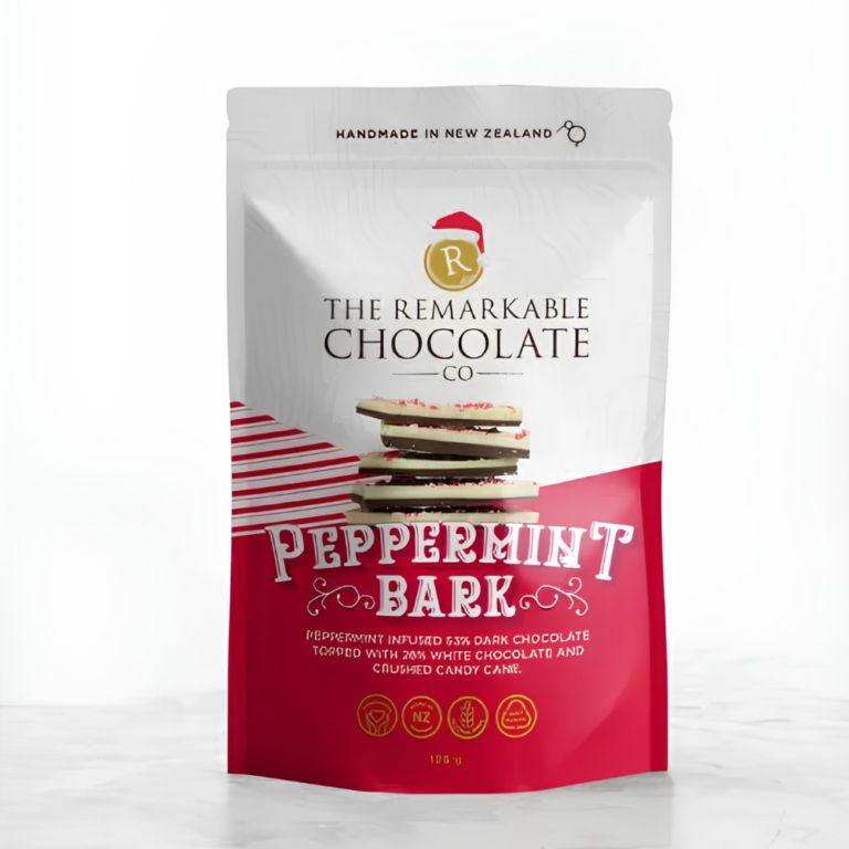 Remarkable Chocolate Bark Peppermint 125g