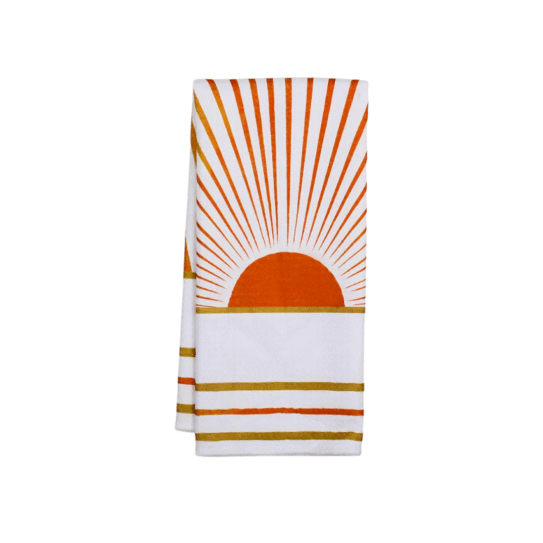 Render Dish Towel Sunset
