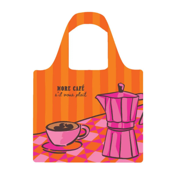 Ruby Olive Reusable Shopping Bag More Café
