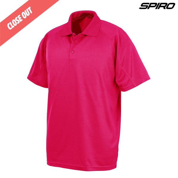 S288B Spiro Youth Impact Performance Aircool Polo- Clearance