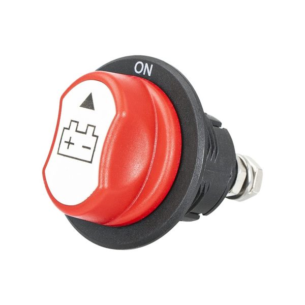 100A Panel Mnt Battery Isolator Switch/Removable Key