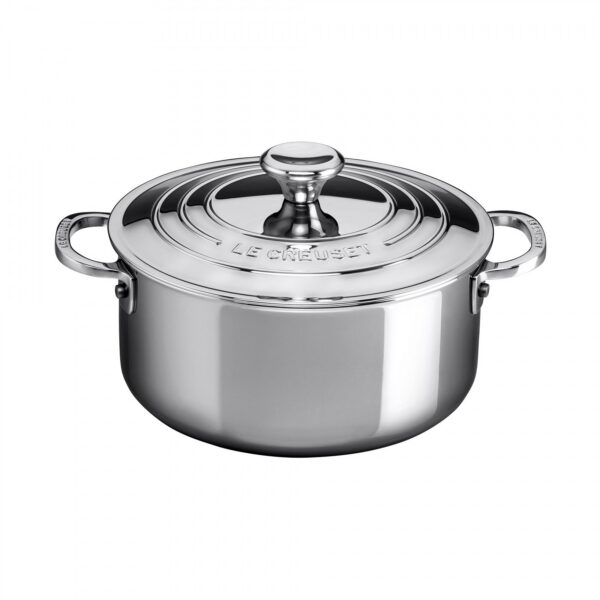 Le Creuset Signature 3Ply Stainless Steel Casserole 20cm/3L