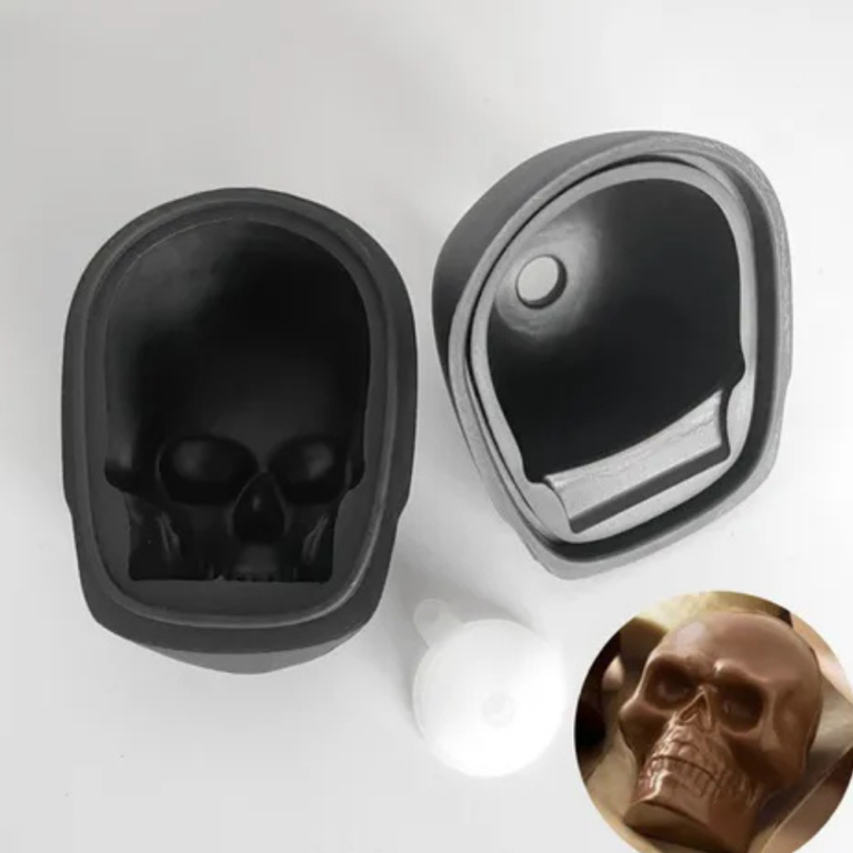 Single Skull Silicone Mould