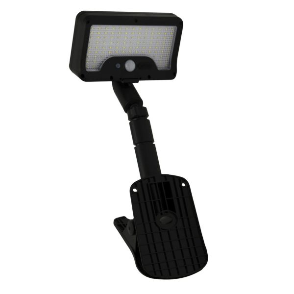 500LM Solar Powered LED Work Light with Clamp