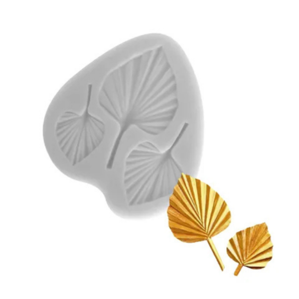 Small Palm Leafs Silicone Mould