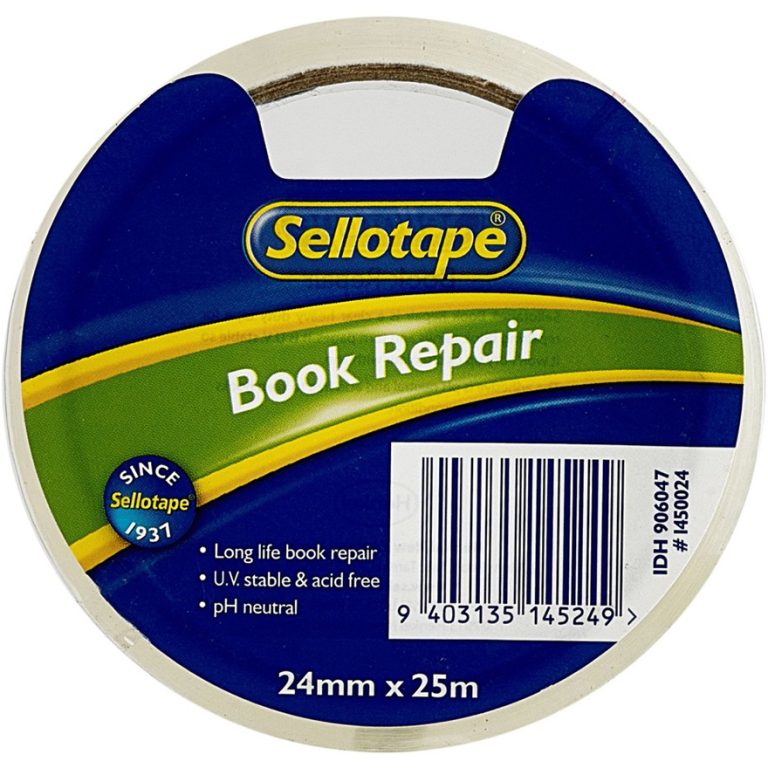Sellotape 1450 Book Repair Tape - 24mm x 25m