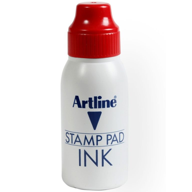 Artline ESA-2N Stamp Pad Ink 50ml - Red