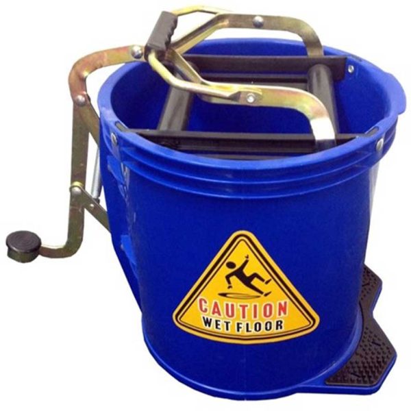 Filta Foot Press Wringer Bucket Plastic 16L - Blue