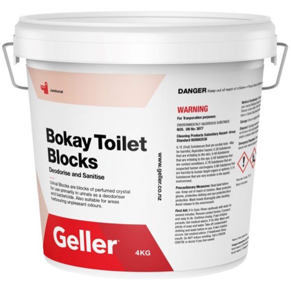 Geller Bokay Urinal Toilet Blocks - 4kg