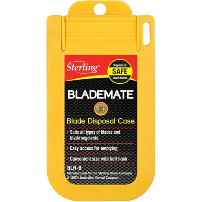 Sterling Blademate Blades & Sharps Disposal Case with Belt Hook