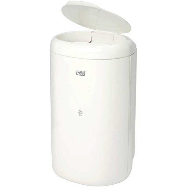 Tork B3 564000 Mini Toilet Rubbish Bin White - 5L