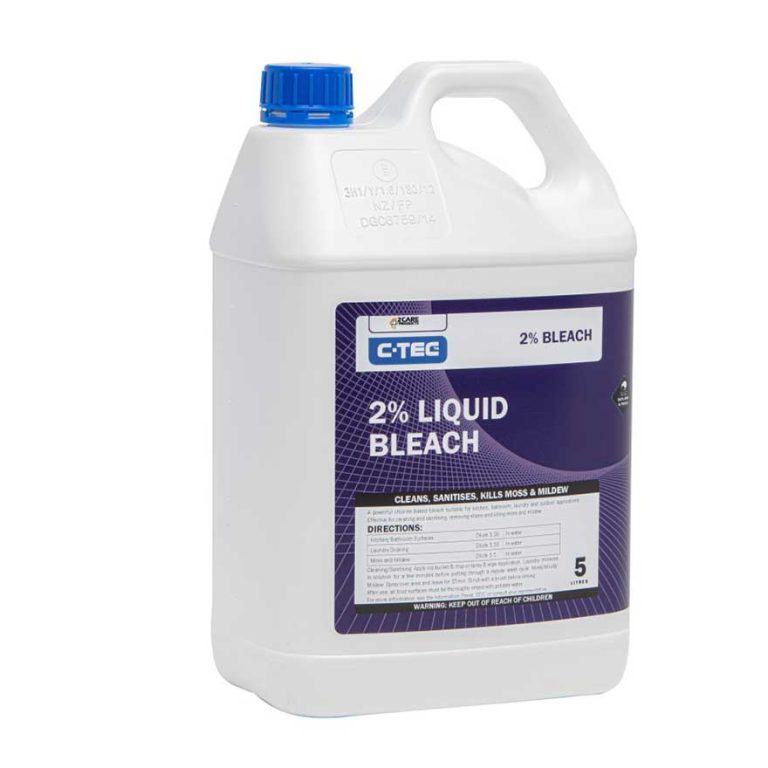 C-Tec 2% Liquid Bleach - 5L