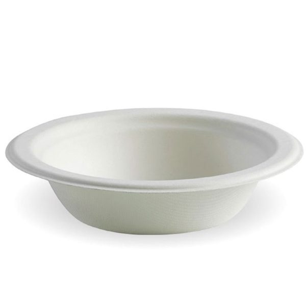 Biopak Compostable Biocane Plant Fibre Bowl 12oz 390ml - Carton of 1000