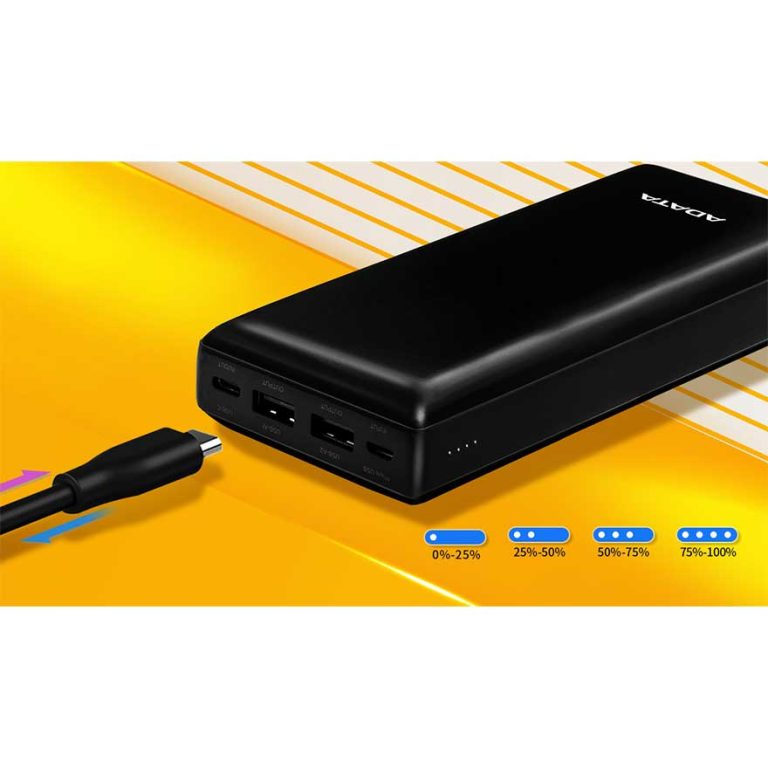 ADATA C20 20000mAh Powerbank - Black