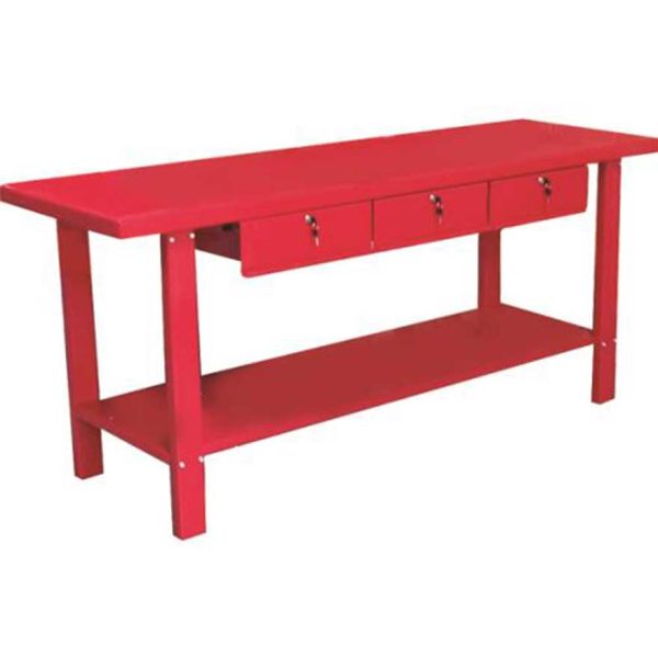 ProEquip Heavy Duty Steel Work Bench - 2m x 0.64m