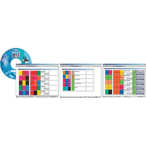 Filecorp C-EZI Printable Lateral File Labels - Pack of 500