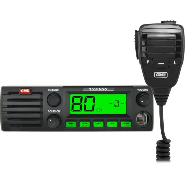 GME TX4500S 5 Watt DIN Mount UHF CB Radio with ScanSuite