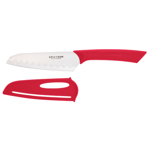 Scanpan Spectrum Santoku Knife 12.5cm Red