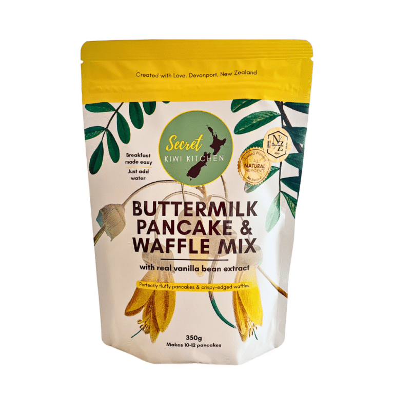 Secret Kiwi Kitchen Buttermilk Pancake & Waffle Mix 350g