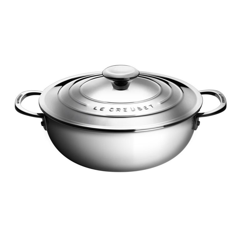 Le Creuset Signature 3Ply Stainless Steel Risotto Pot 24cm / 3.3L
