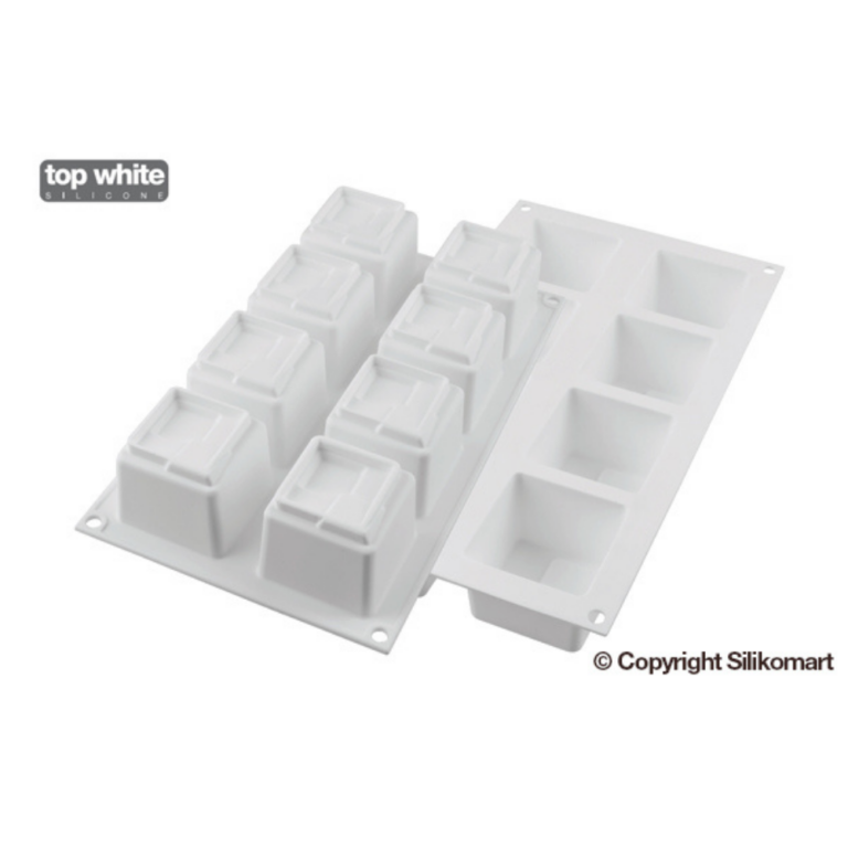 Silikomart Professional Silicone Mould 4Kuadro-8 Cavity