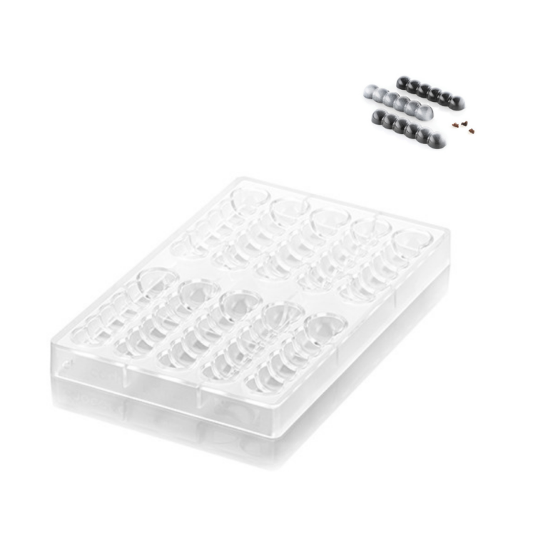 Silikomart Professional Tritan Chocado Bolla B- 10 Bars