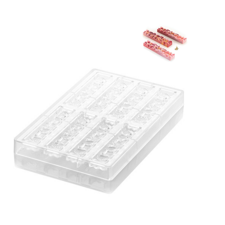 Silikomart Professional Tritan Chocado Goccia B – 8 Bars