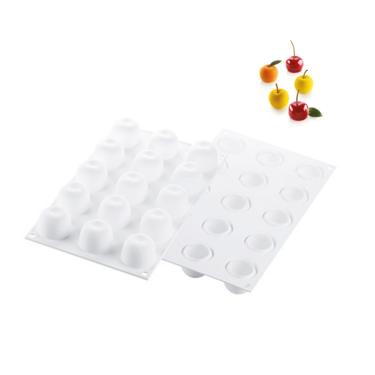 Silikomart Professional 3D Silicone Fruit Range Mould 30ml