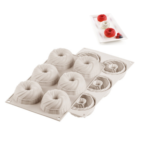 Silikomart 3D Silicone Mould Mini Intreccio