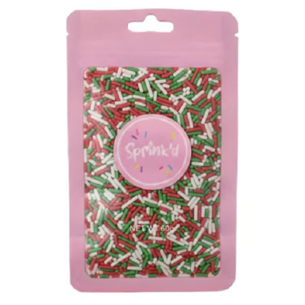 Sprink’d Christmas Jimmies 60g