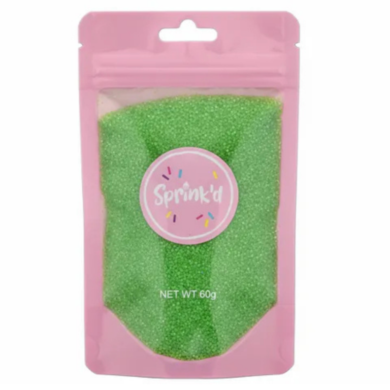 Sprink’d Sanding Sugar Green