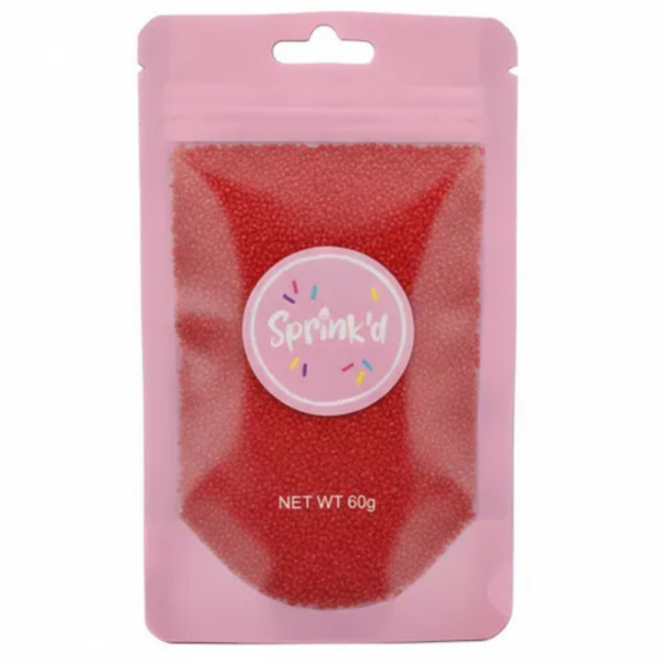 Sprink’d Sanding Sugar Red