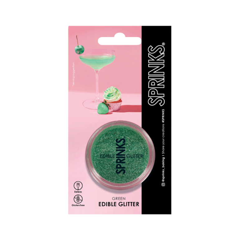 Sprinks Edible Glitter 2g Green