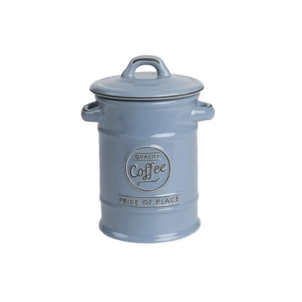 T&G Pride of Place Blue Coffee Jar
