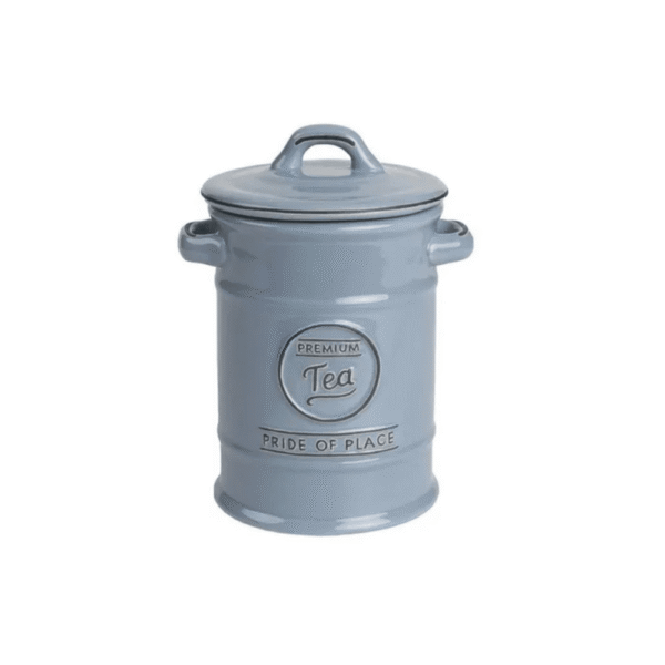 T&G Pride of Place Blue Tea Jar 11.5cm