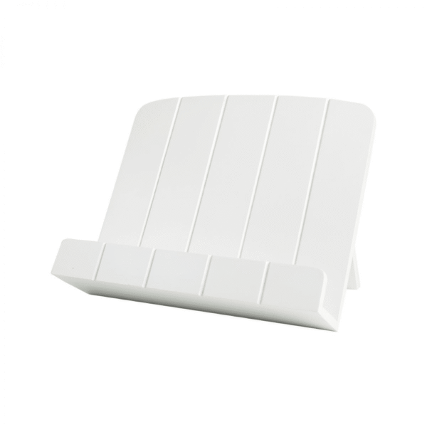 T&G Painted Hevea Cookbook Stand White