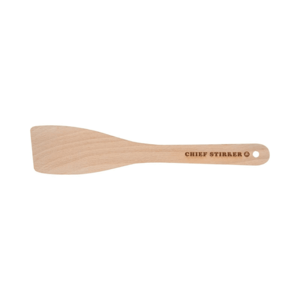 T&G Beech Wood Spatula Chief Stirrer 30cm