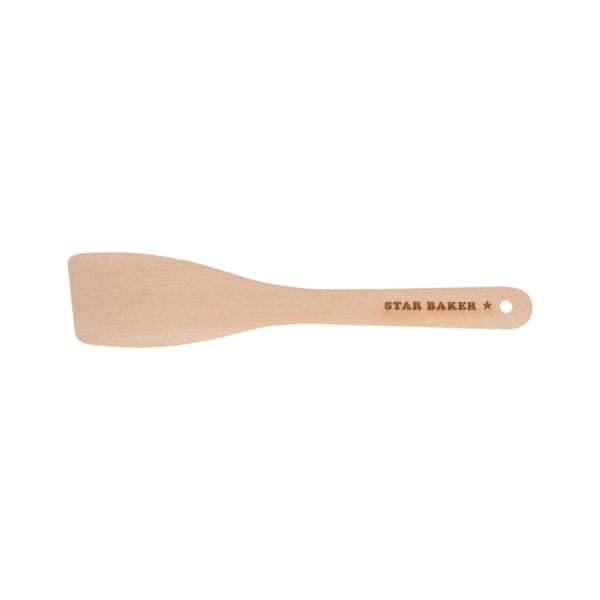 T&G Beech Wood Spatula Star Baker 30cm