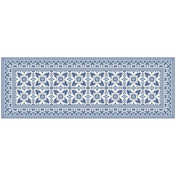 Beija Flor Bella Blue Table Runner