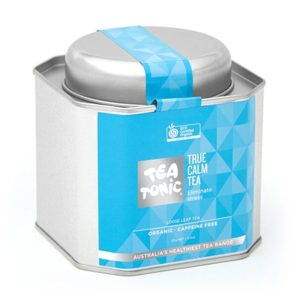Tea Tonic Tea Tin Loose Leaf True Calm