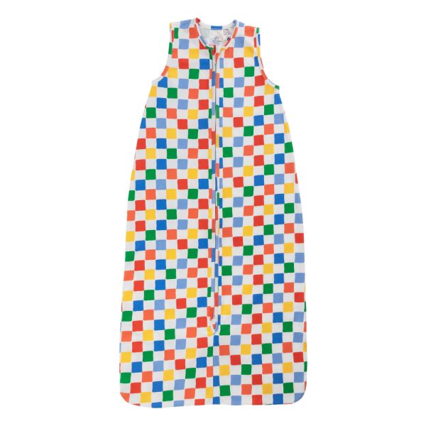 0.2 tog Organic Cotton Sleeping Bag - Check