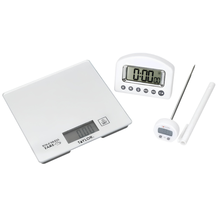 Taylor Pro 3 Piece Kitchen Weighing & Measuring Set