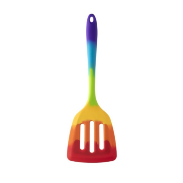Taylor’s Eye Witness Rainbow Silicone Slotted Turner 30cm