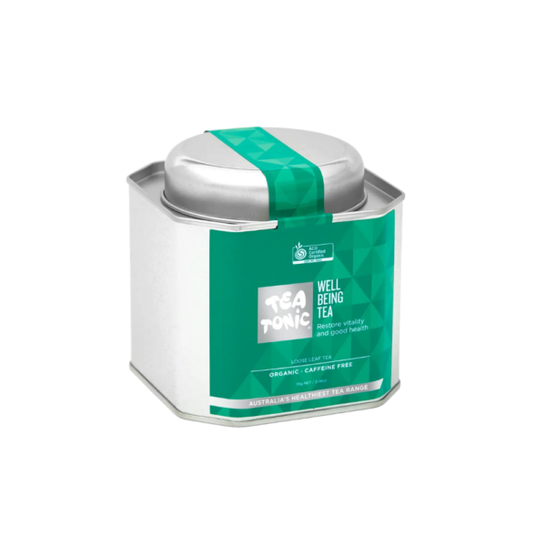 Tea Tonic Tea Tin Loose Leaf Well Being