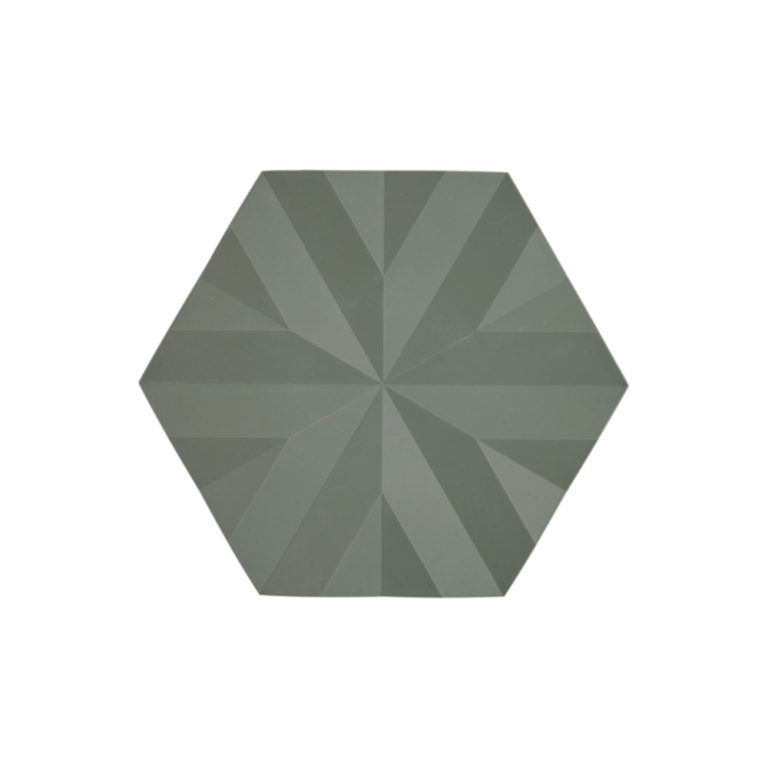 Zone Denmark Ori Silicone Trivet Flake Olive