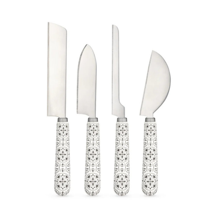 Twine Living Tiles Cheese Knives Set of 4