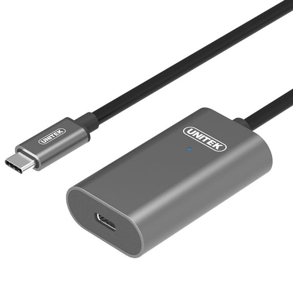 5M USB 3.1 USB-C Active Extension Cable. USB-C Male to USB-C Female.