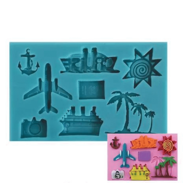 Tropical Cruise Holiday Silicone Mould