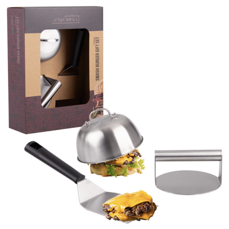 Urban Grill Smash Burger Gift Set 3 Piece