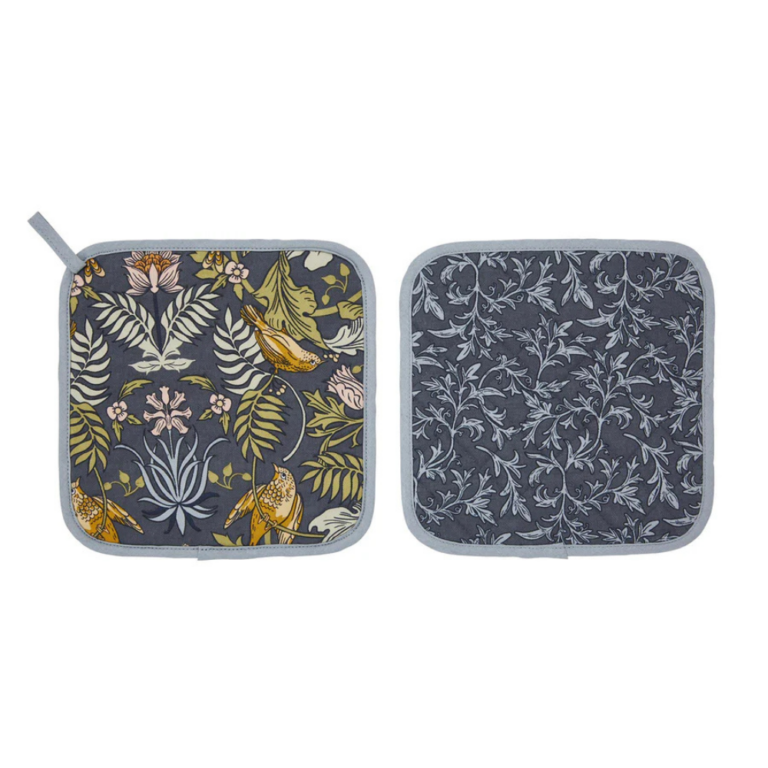 Ulster Weavers Finch & Flower Cotton Pot Mat